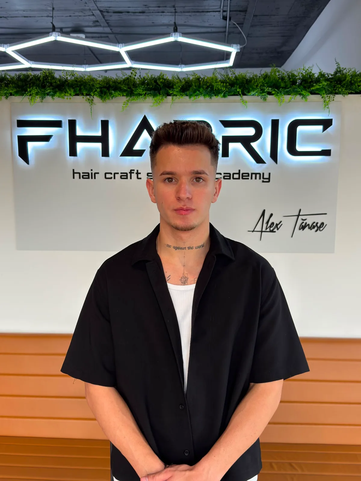Bogdan Socoteanu, Hairstylist la Fhabric — salon și academie de hair craft, Cluj-Napoca